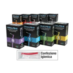 Scovolino Interdentale Mis.7 Grigio OralProx 6 Pezzi
