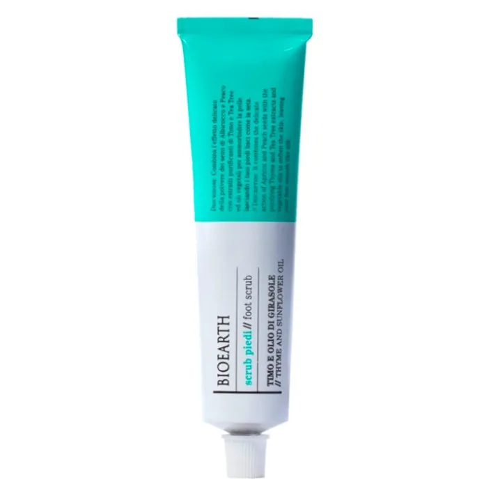 Scrub Piedi Timo E Olio Di Girasole Bioearth 100ml