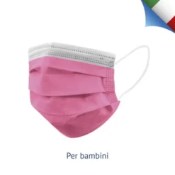 Semimaschera FFP2 NR Small Rosa Futura 10 Pezzi