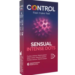Sensual Intense Dots Control 6 Profilattici
