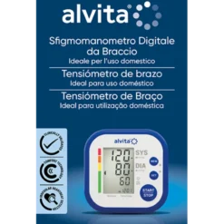 Sfigmomanometro Automatico Da Braccio Alvita 1 Pezzo
