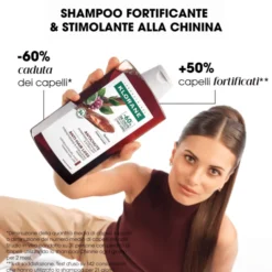 Shampoo Chinina E Stella Alpina Klorane 200ml