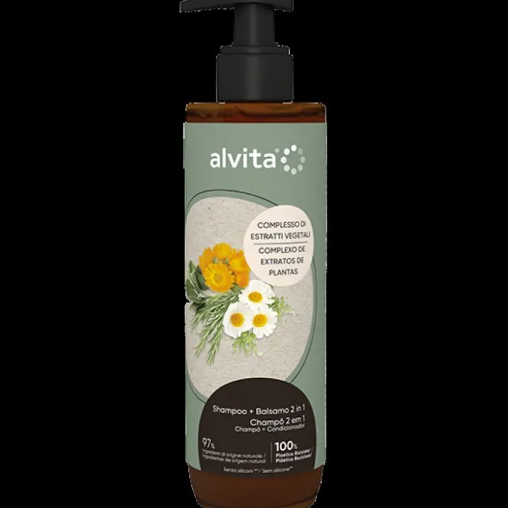 Shampoo e Balsamo 2 in 1 Alvita 400ml