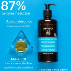 Shampoo Hyaluronic Hydra APIVITA 500ml