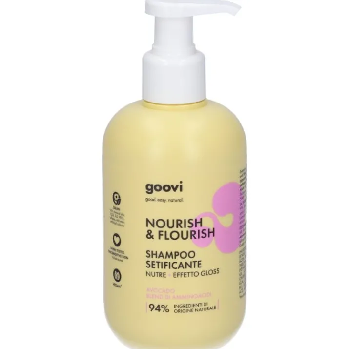Shampoo Setificante Nourish & Flourish goovi 250ml