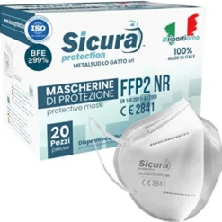 Sicura Protection FFP2 Metalsud Lo Gatto 20 Pezzi