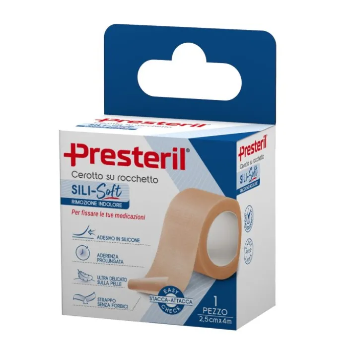 Sili-Soft 2,5 x 4m Cerotto su Rocchetto Presteril