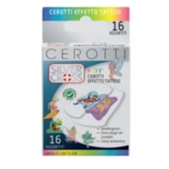 Silvercross Kids Cerotti Effetto Tattoo, 16 Pezzi