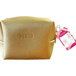 Smalto Gel Couture + Top Coat + Pochette Beige Natale 2023 Essie 1 Pezzo