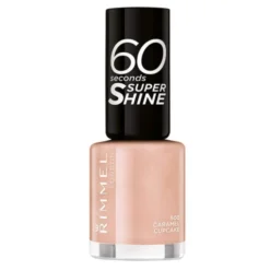 Smalto 60 Seconds Super Shine 500 Caramel Cupcake Rimmel 8ml