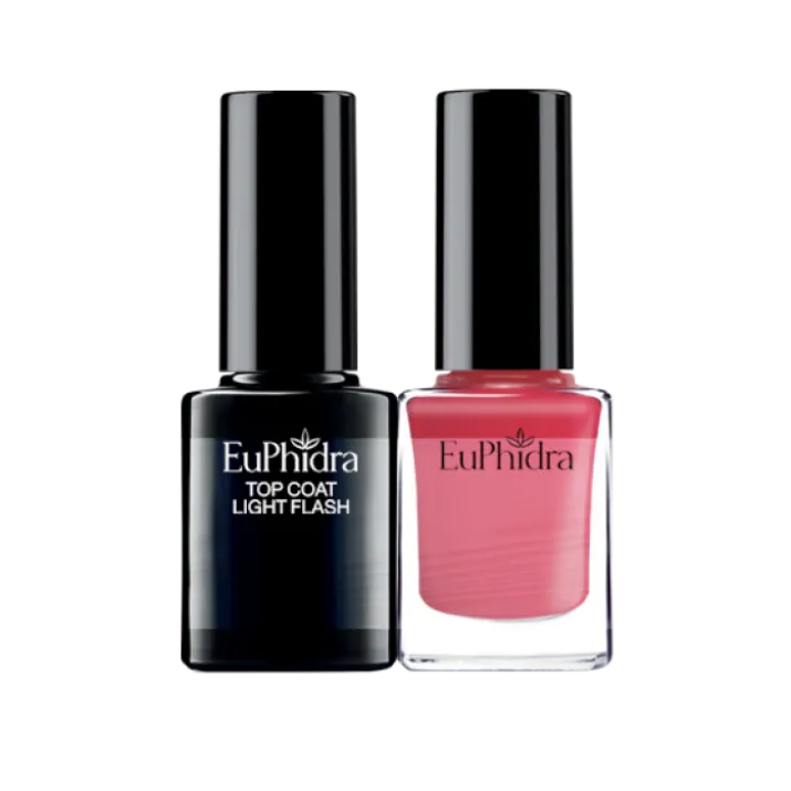 Smalto Semipermanente+Top Coat Light Protettivo SP06 Euphidra 10ml