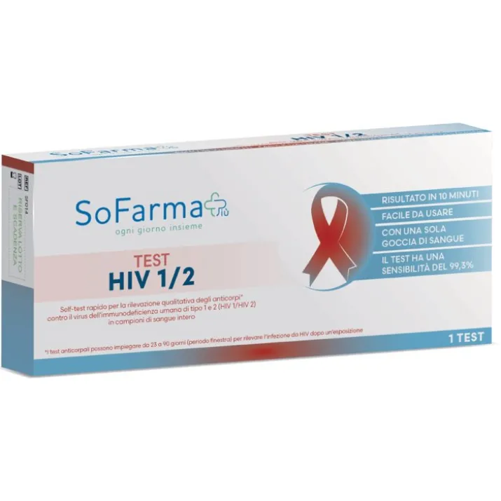 Sofarmapiu' Selftest Hiv 1/2 1 Test