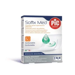 Soffix Med Cerotto Post Operatorio Delicato 10x10cm PIC 5 Pezzi