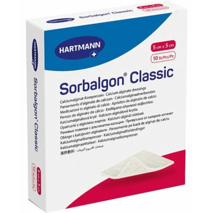 Sorbalgon® Classic 5X5 HARTMANN 10 Pezzi