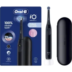 Spazzolino Elettrico iO Serie 2 Night Black + Travel Case Oral-B