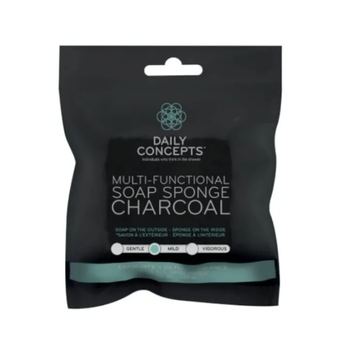 Spugna Con Sapone A Base Di Carbone Daily Concepts 1 Pezzo