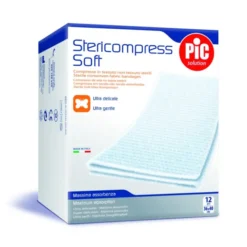 Stericompress Soft 36x40cm Compresse in TNT Sterili PIC 12 Pezzi