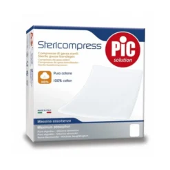 Stericompress 10x10cm Compresse Sterili PIC 100 Pezzi