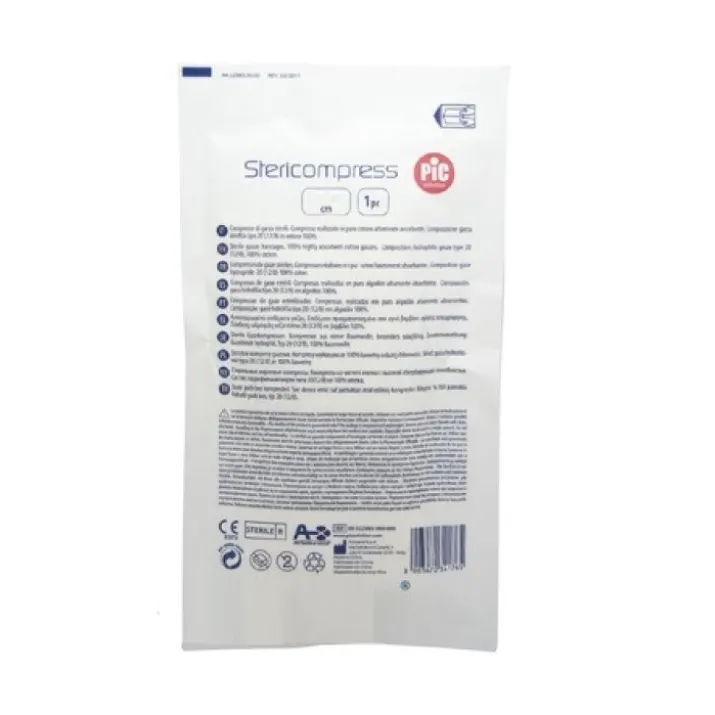 Stericompress 18x40cm Compresse Sterili PIC 1 Pezzo