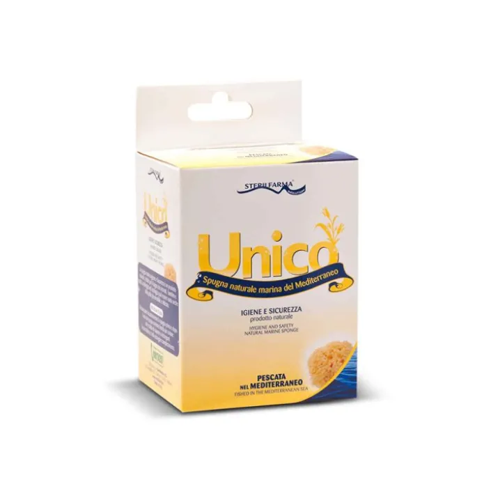 Sterilfarma® Unico Spugna Naturale Marina Del Mediterraneo 1 Pezzo