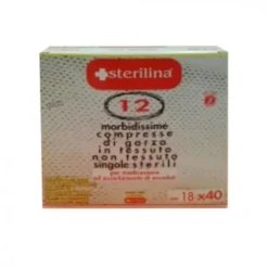 Sterilina Compresse Di Garza Laros 12 Pezzi