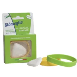 Stòmeglio Allontana Zanzare Braccialetto Alla Citronella Giallo 1 Pezzo