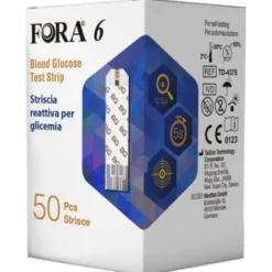 Striscia Reattiva Per Glicemia Fora® 6 50 Strisce