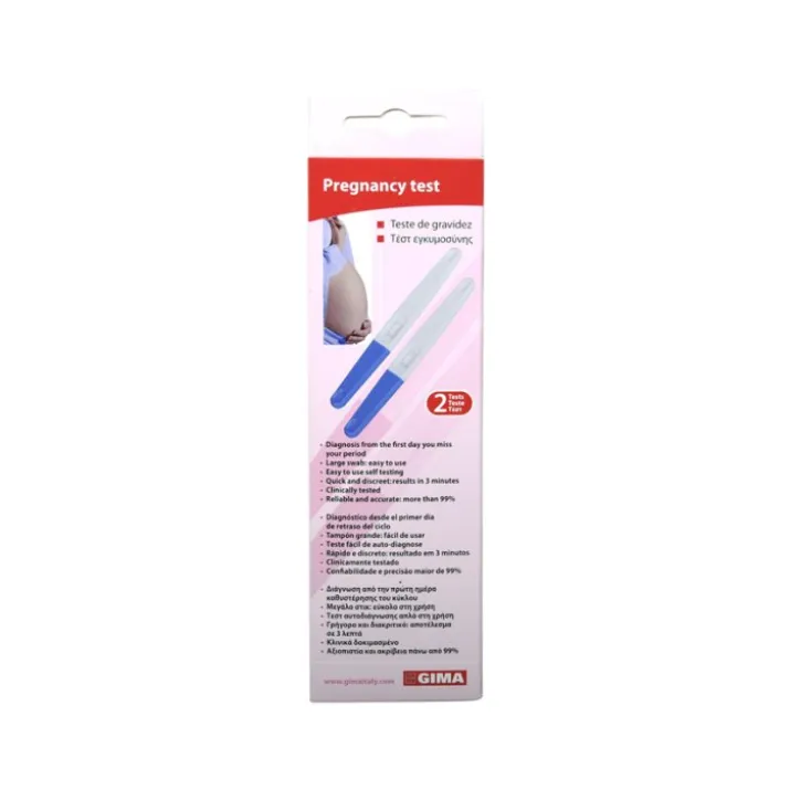 Test di Gravidanza Midstream GIMA 2 Test