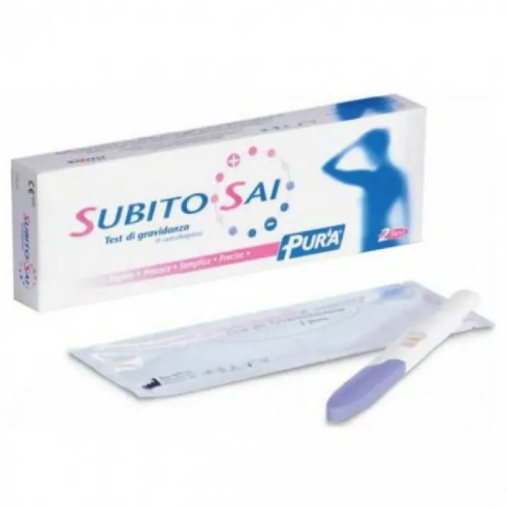 TEST DI GRAVIDANZA SUBITO SAI PURA® 2TEST