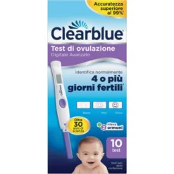 Test Di Ovulazione Digitale Avanzato Clearblue® 10 Test