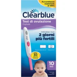 Test Di Ovulazione Digitale Clearblue® 10 Test