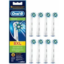 Testine Di Ricambio Oral-B CrossAction 8 Pezzi