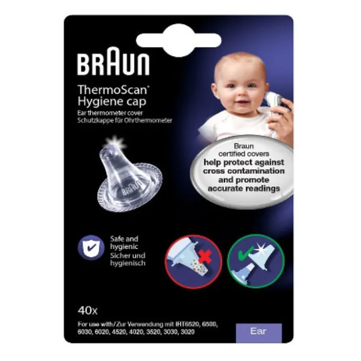 Thermoscan Coprisonda Braun 40 Pezzi