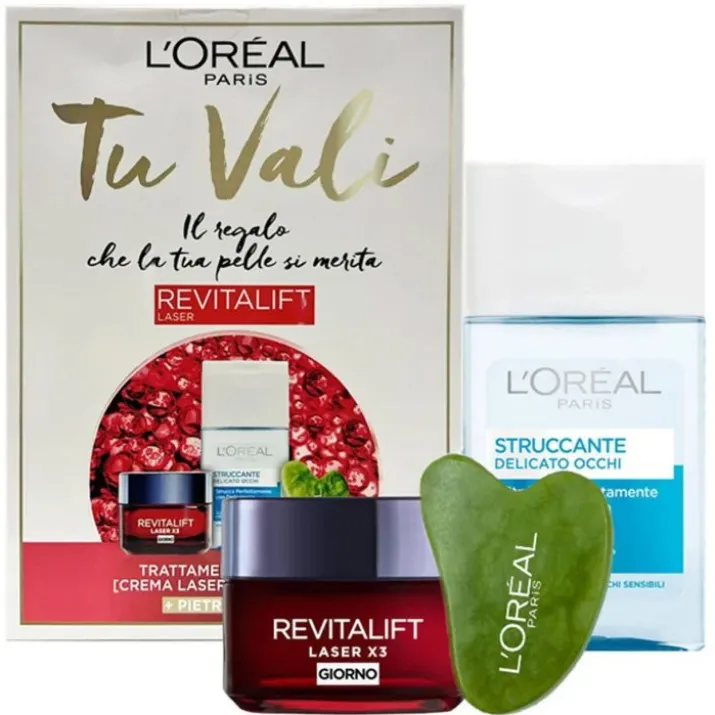 Tu Vali Cofanetto Crema Laser e Struccante L'Oreal