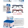 Twin 9 Blu Rosso Diottrie +2,00 ProntiXTe 2 Paia
