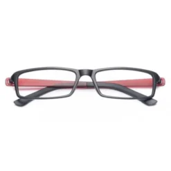 Twins Optical Silver Occhiali Da Vista Colore Nero E Rosso Diottrie +1,50