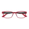 Twins Optical Twins Silver Key West Red+3,00