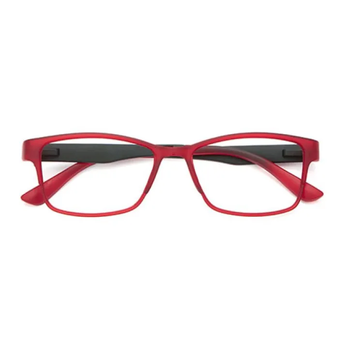 Twins Optical Twins Silver Key West Red+2,50