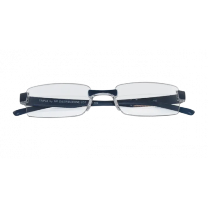 Twins Silver Triple Occhiali Da Vista Diottria +3,50