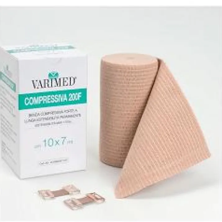 Varimed Benda Compressiva 200F Elastica Forte Dimensioni 12x700cm