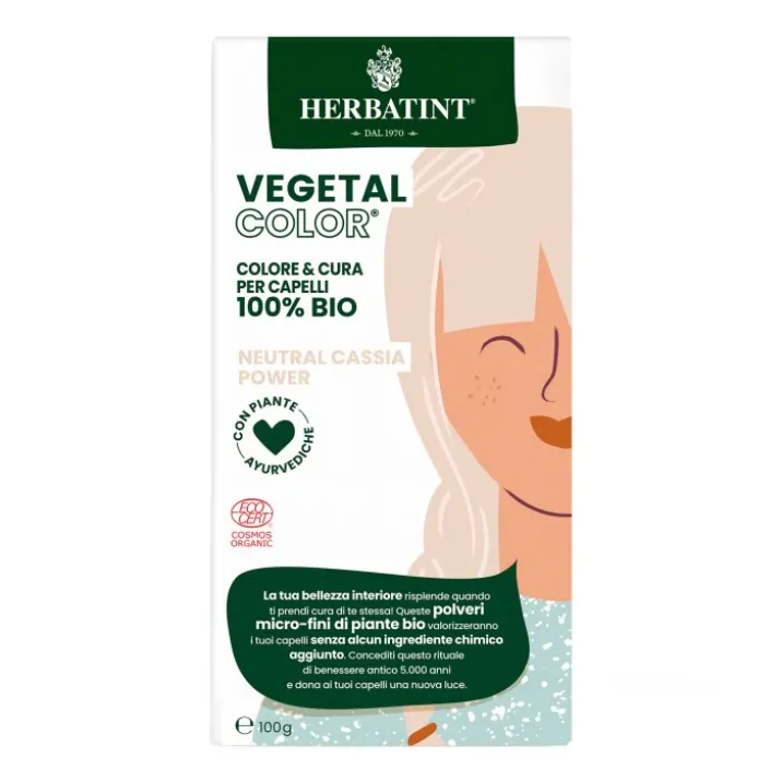 Vegetal Color Neutral Cassia Power Herbatint 100g