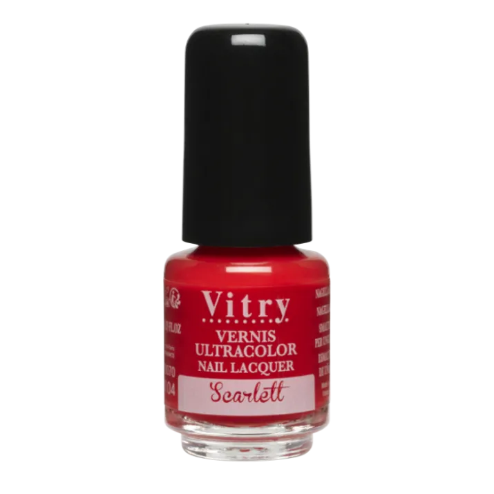 Vernis Ultracolor Nail Lacquer Scarlett Vitry 4ml