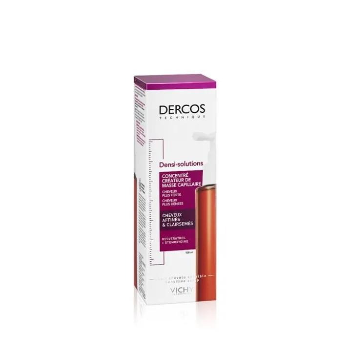 Vichy Densi-Solutions Trattamento concentrato moltiplicatore di massa capillare per capelli fini e diradati 100 ml