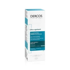 Vichy Dercos Shampoo Ultra Lenitivo per cuoio capelluto reattivo e capelli da normali a grassi 200 ml