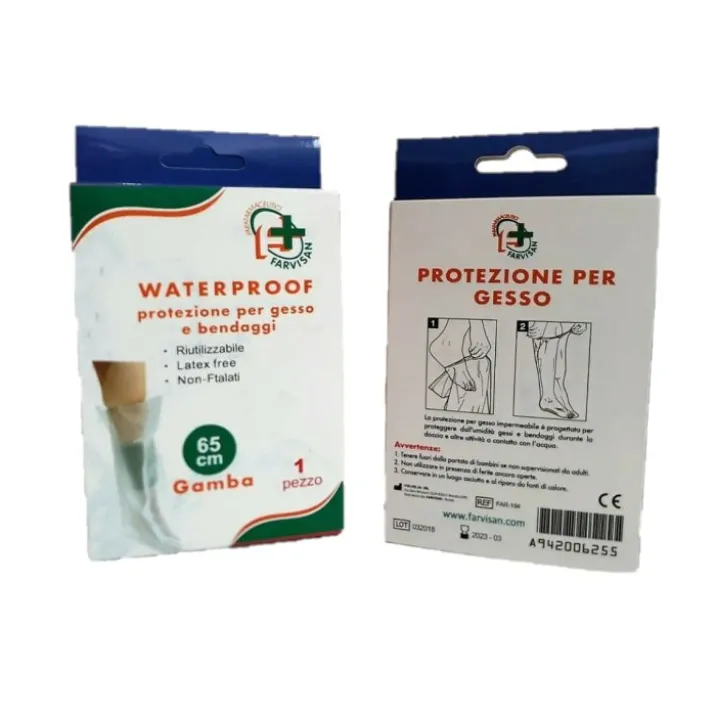 Waterproof Protezione per Gesso e Bendaggi Gamba Farvisan